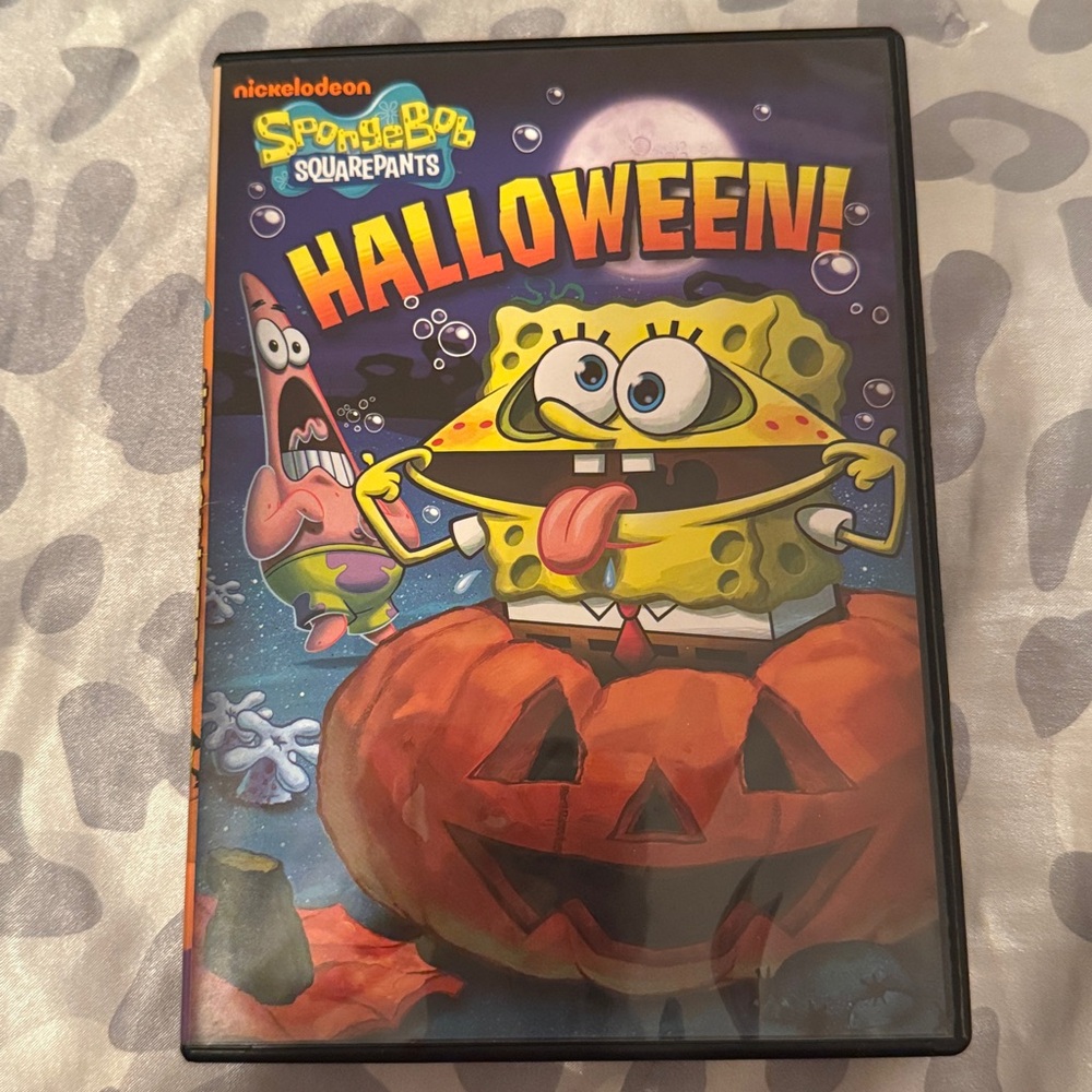 SpongeBob SquarePants Halloween DVD case only NO dvd
